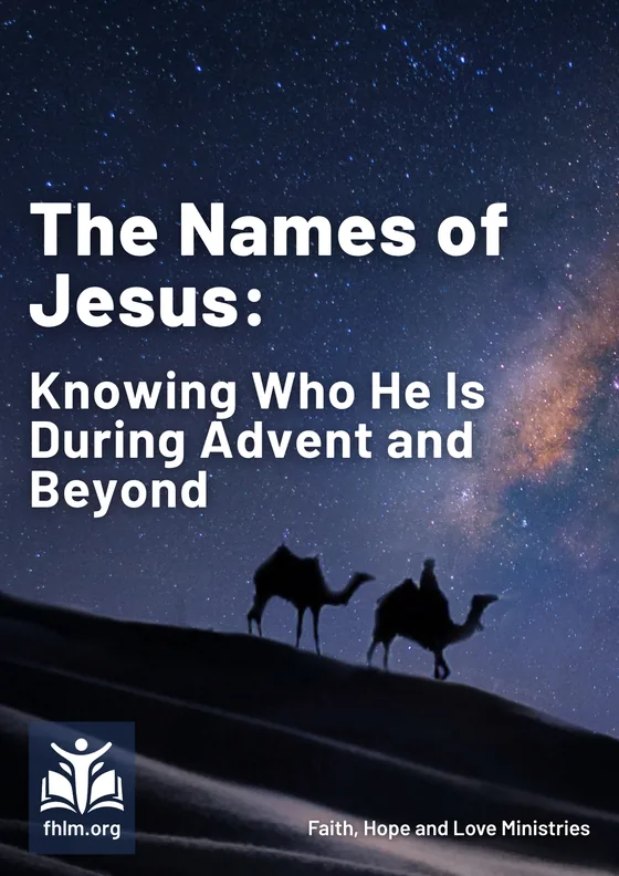 Cover of The Names of Jesus: Knowing Who He Is During Advent and Beyond