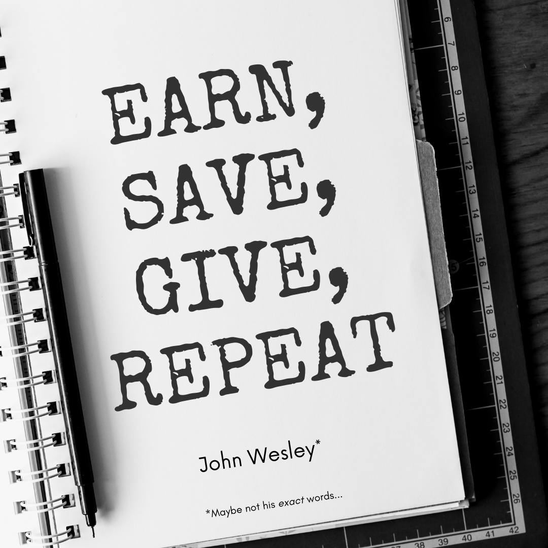 Earn save give repeat