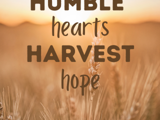 Humble hearts harvest hope 1